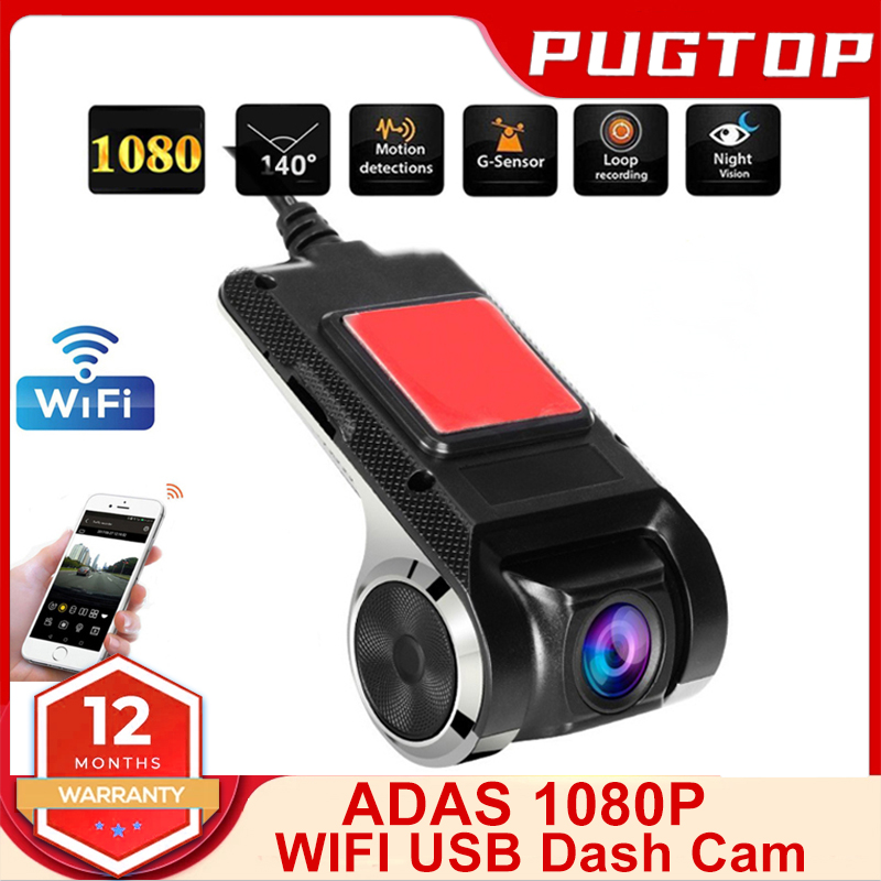 Auto DVR Kamera Recorder HD Mini Kamera WIFI USB Bindestrich Nocken für Auto DVD Android Spieler ADAS 1080P Nacht Ausführung 4k Bindestrich Nocken
