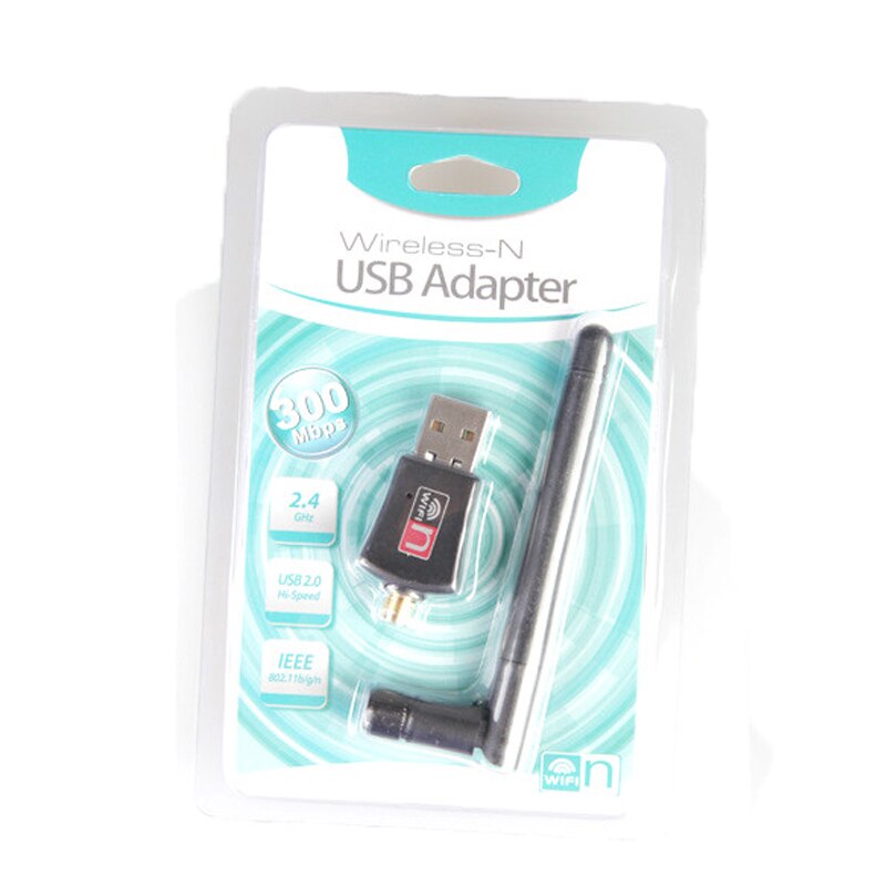 Creacube Mini 300M USB Wifi dongle WiFi adapter Wireless wifi dongle Network Card 802.11 n/g/b wi fi LAN Adapter RTL8192 Chip: With Antenna