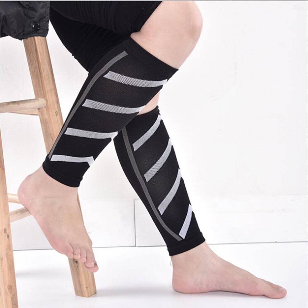 3 Pairs Calf Sleeves Footless Running Leg Sleeves Socks for Running, Leg Pain, Nurses & Maternity Pregnancy - Increa