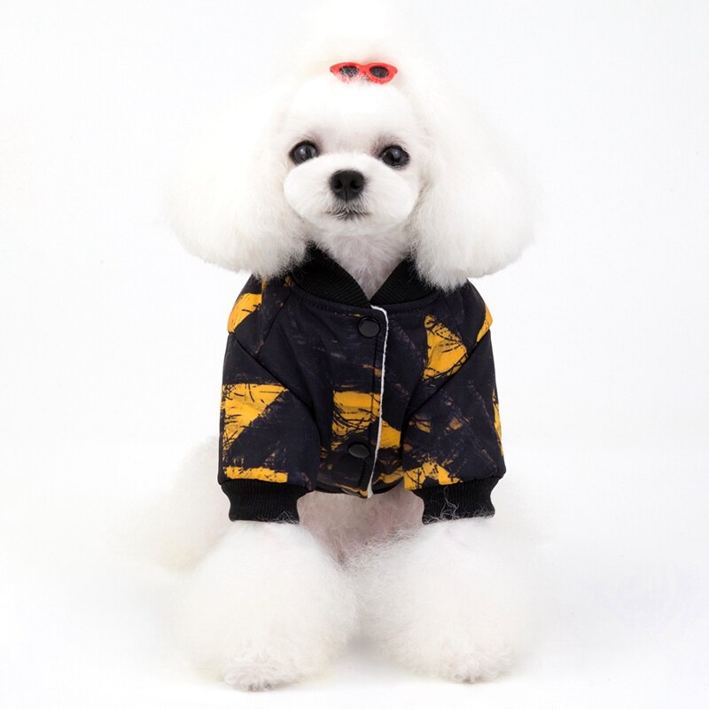 Herfst Winter Huisdier Jas Hond Kostuum Warme Outfit Honden Kleding Puppy Katoenen Jas Huisdieren Kleding voor Kleine Middelgrote Honden Katten s-XXL