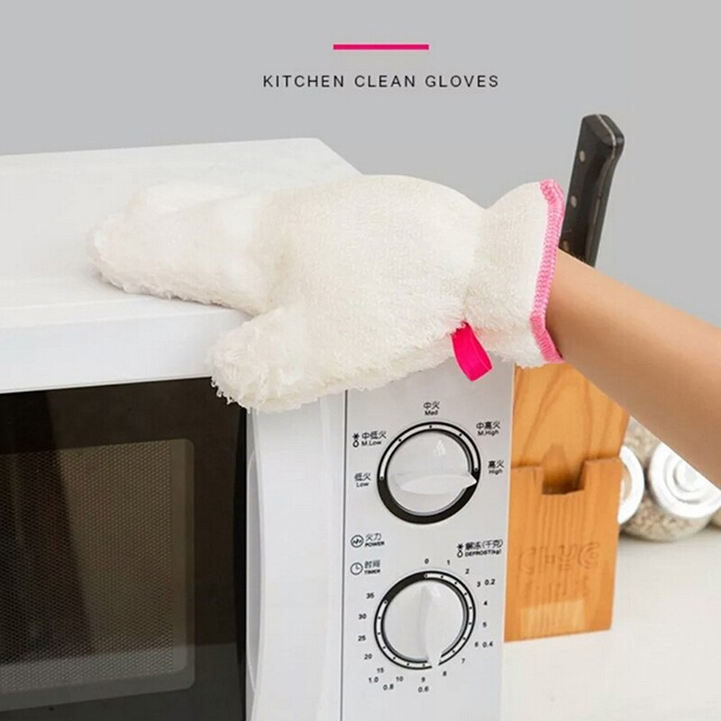 Heatproof Mitten Keuken Koken Magnetron oven Mitt Insulated antislip Handschoen Verdikking Afwassen Handschoen Water Oven Handschoen