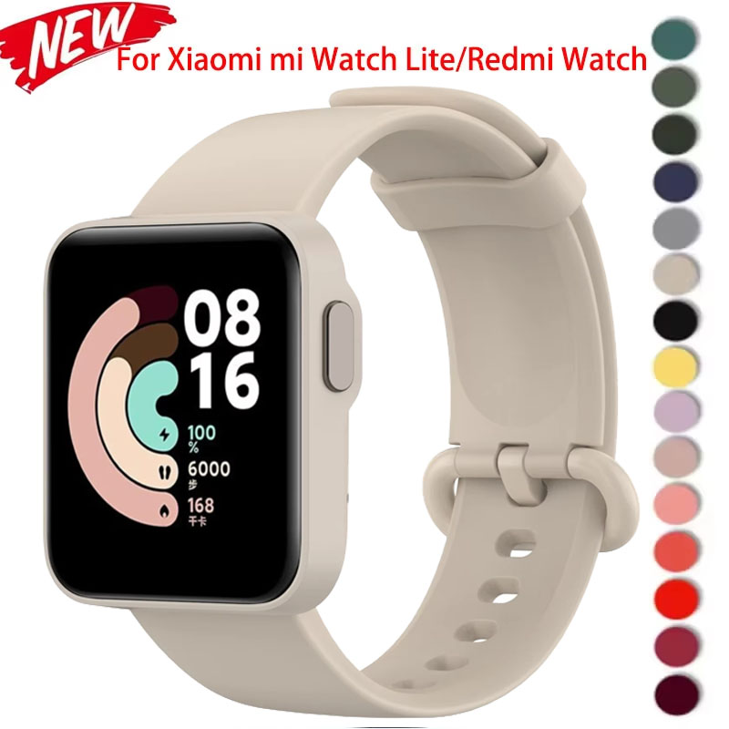 Silikonrem til xiaomi watch lite/redmi watch lite armbånd til xiaomi mi watch 2 lite/redmi watch 2 lite armbånd