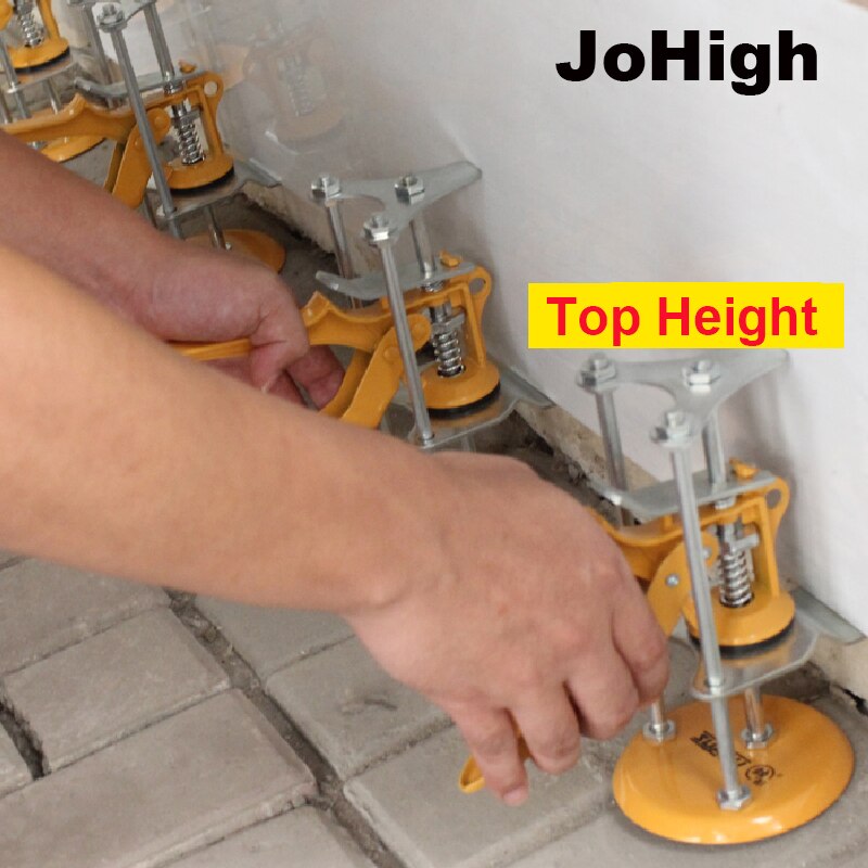 Johigh 1 bit kakelplockare väggplattverktyg enkel pelare höjdjusterare 90kg lastkapacitet