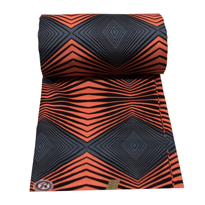 Pagne-tela de con estampado africano, tejido de , 100% poliéster, Ankara, 6 yardas, para vestido, ocasión especial