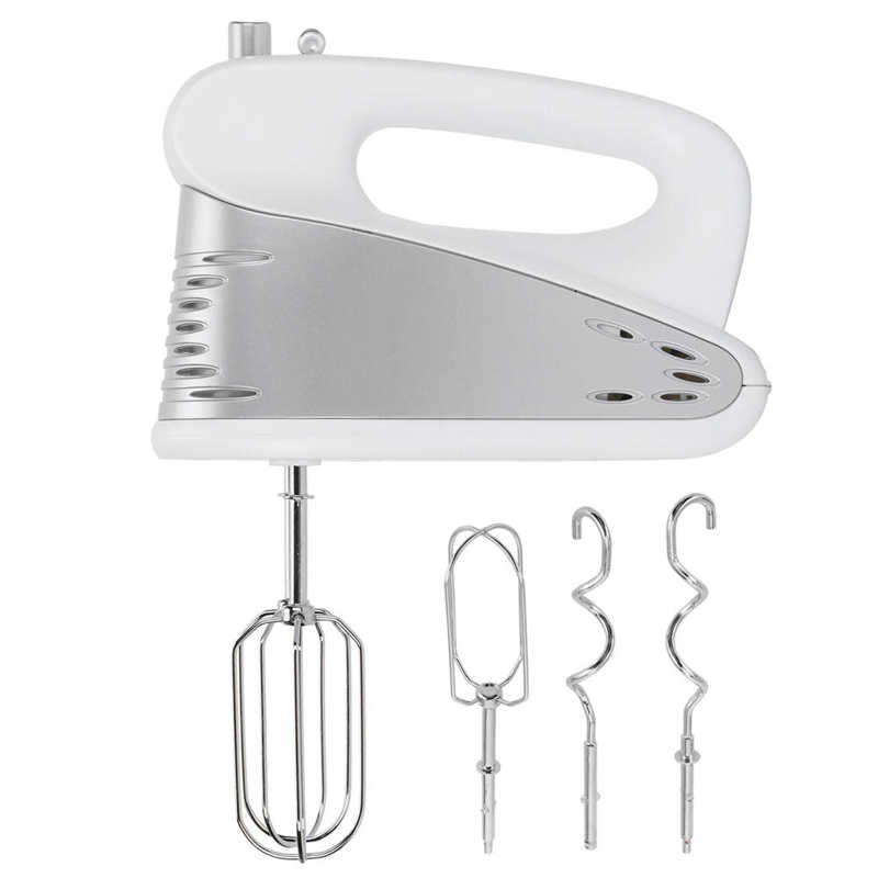 Hand Mixer Beater 200W Electric Hand Mixer 5-Speeds Handhold Mixer with Mixing Sticks EU Plug 220V
