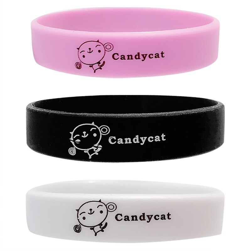 Silikone armbånd simple armbånd unisex alsidig personlighed sport afslappet tegneserie armbånd børn drenge og piger armbånd