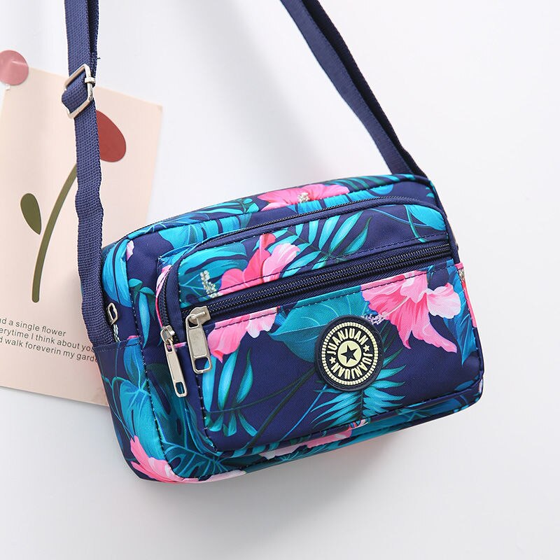 Women Nylon Shoulder Bag for Laidies Large Capacity Messenger Mum Bags Mini Woman&#39;s Crossbody Bag Zipper Closure Femme: 18