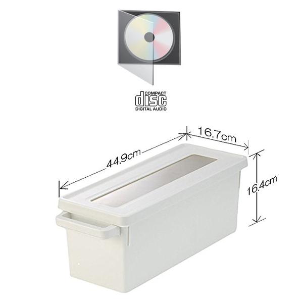 Caja de almacenamiento de polvo de disco Dvd caja de disco CD PS4 caja de almacenamiento estante de caja de almacenamiento de disco de juego: Style 1
