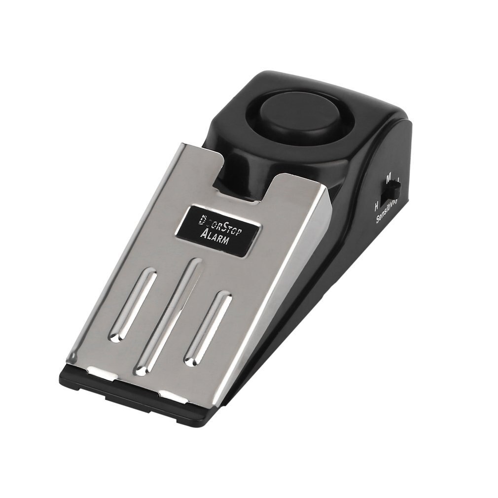 Deurstop stopper alarm blokkeringssysteem 125 db anti-diefstal inbraak stop systeem beveiliging huis wigvormig