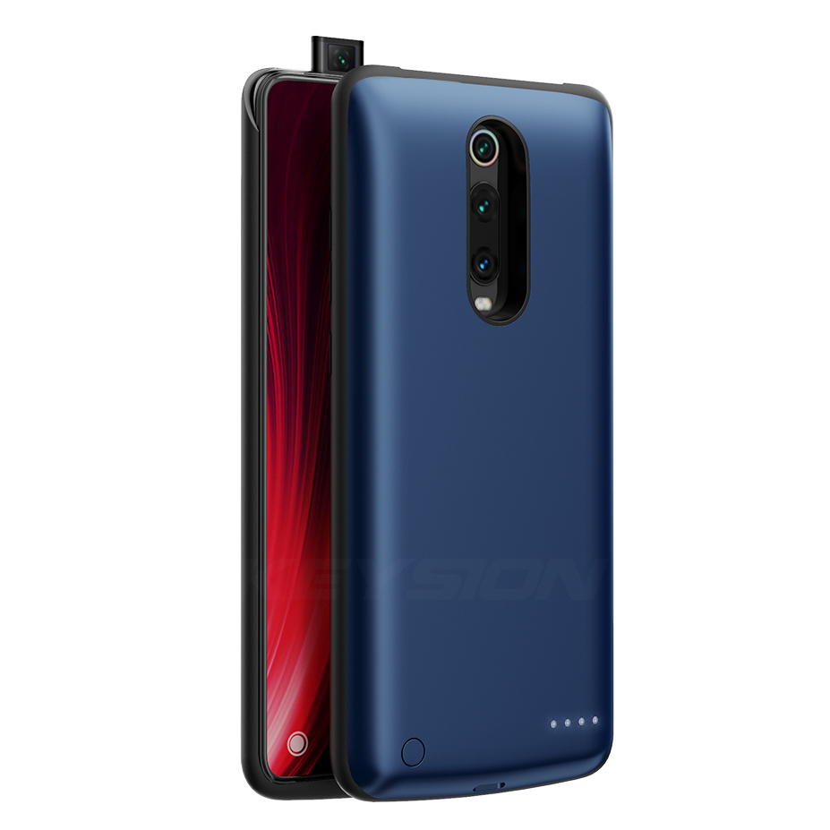 Boîtier de batterie Portable KEYSION 6500 mAh pour batterie rouge mi K20 K20 Pro boîtier de charge de batterie externe pour Xiao mi mi 9 T mi 9 T Pro: Blue for K20 Pro
