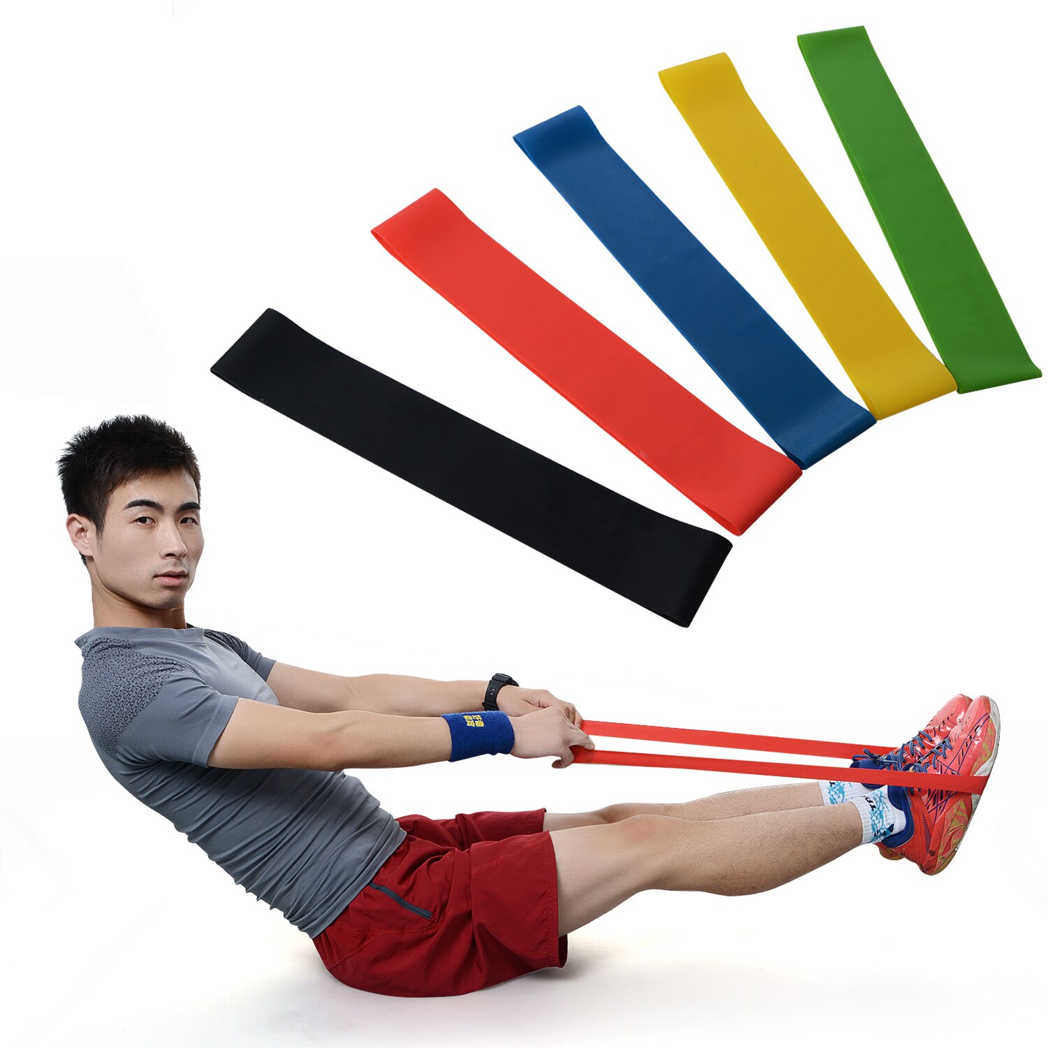 Fitness Elastic Bands Yoga Rubber Bands Pilates Without LOGO Sports Sport Crossfit Gym Expander Training Yoga Loop Bands