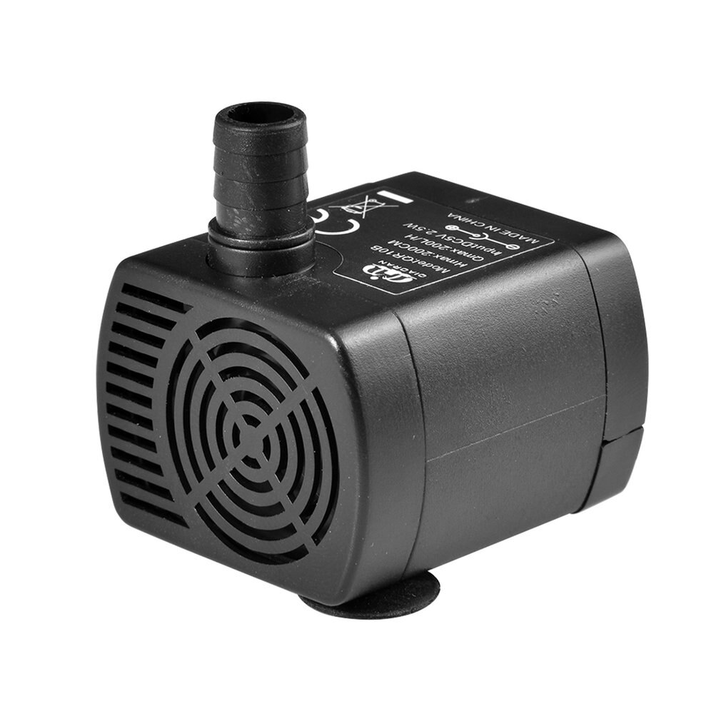 Miniature DC Brushless Water Pump QR10C DC12V 2M Mini Fountain Pet Water Dispenser Submersible Pump