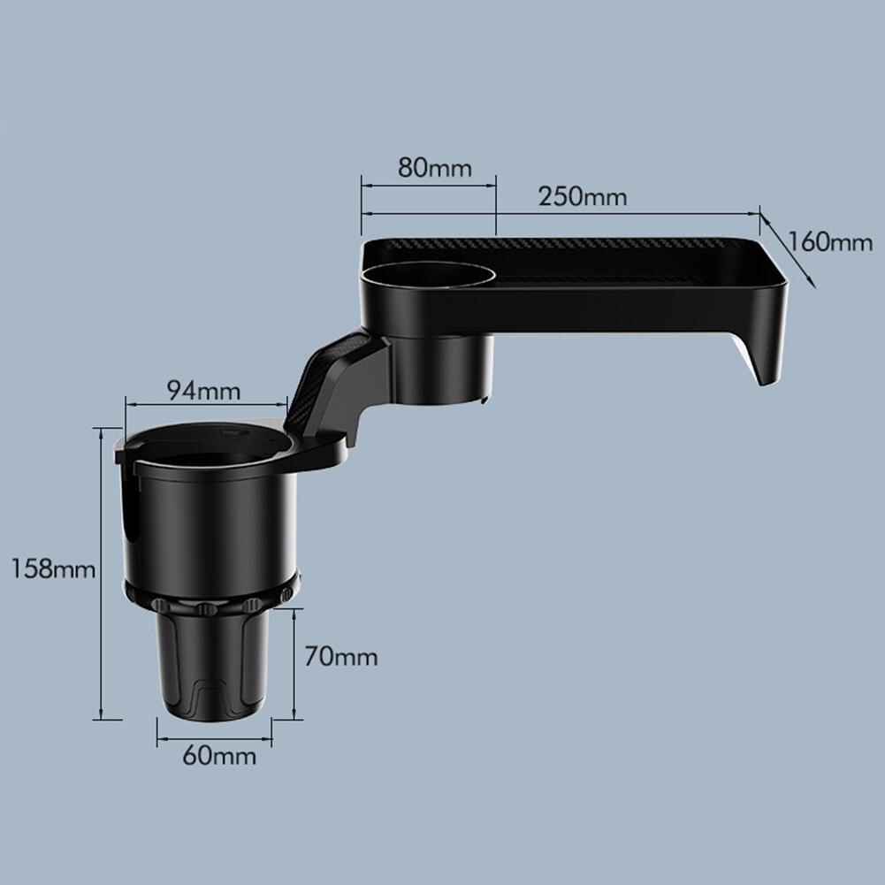 Auto Tafel Stuurwiel Eten Werk Winkelwagen Drinken Voedsel Koffie Goederen Houder Lade Auto Mobiele Telefoon Desk Mount Stand Seat tafel: large