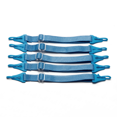 Catena per occhiali antiscivolo per bambini Corda per occhiali per bambini Supporto per cavo elastico regolabile Cordino sportivo cinghia corda Mascarilla estensore: Grigio