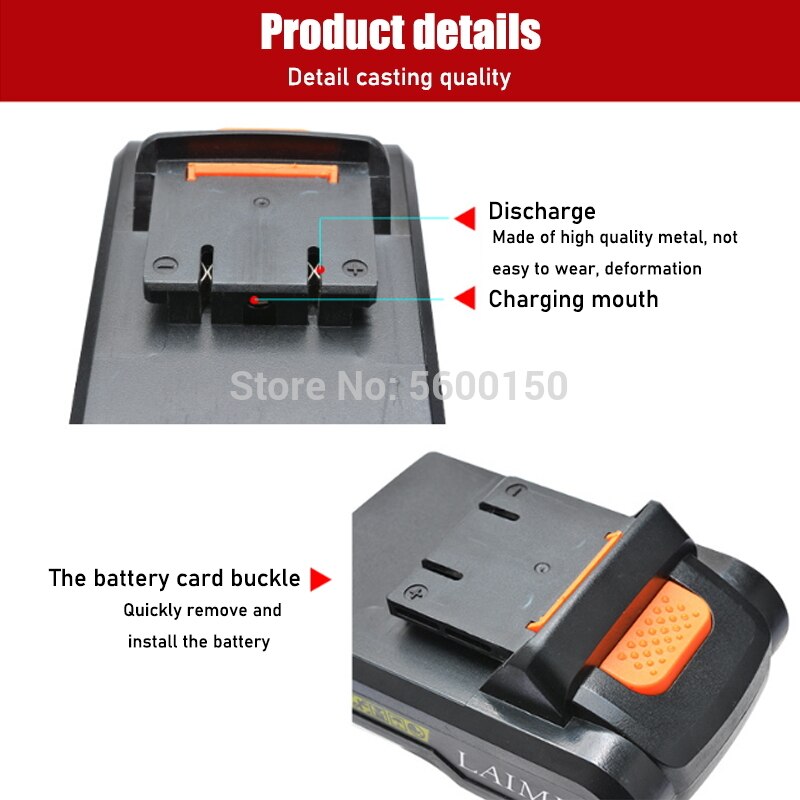 21V Power Lithium Battery Large Capacity Cordless Electric Screwdriver Battery Mini drill lithium battery