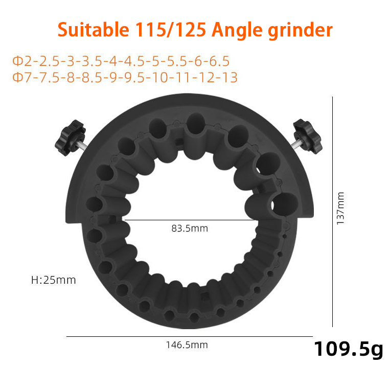 Neue Upgrade Bohrer Schleifen Werkzeug Mehrzweck Bohrer Schleifen Spitzer Winkel Grinder Bohrer Spitzer Polieren Power: Gold