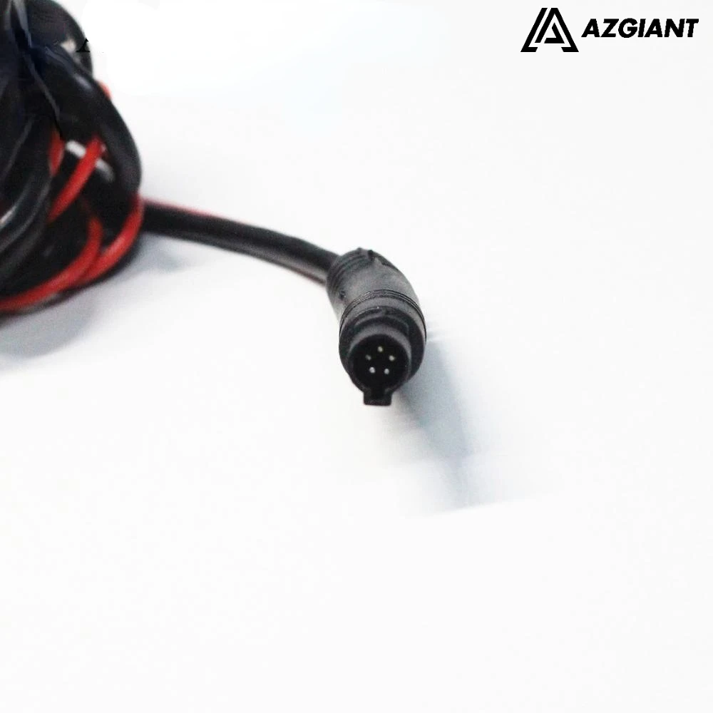Cable de extensión para cámara de visión trasera de coche, conector macho de 6/10M, 5 pines, 2,5mm, RCA, DVR
