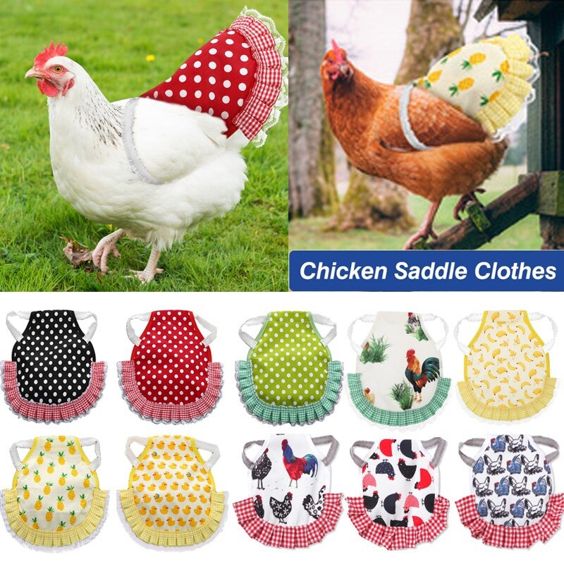 Tablier élastique en forme de plume pour poule, 11 Styles, petit accessoire de Protection en forme de coq, Protection de queue, en selle de poulet