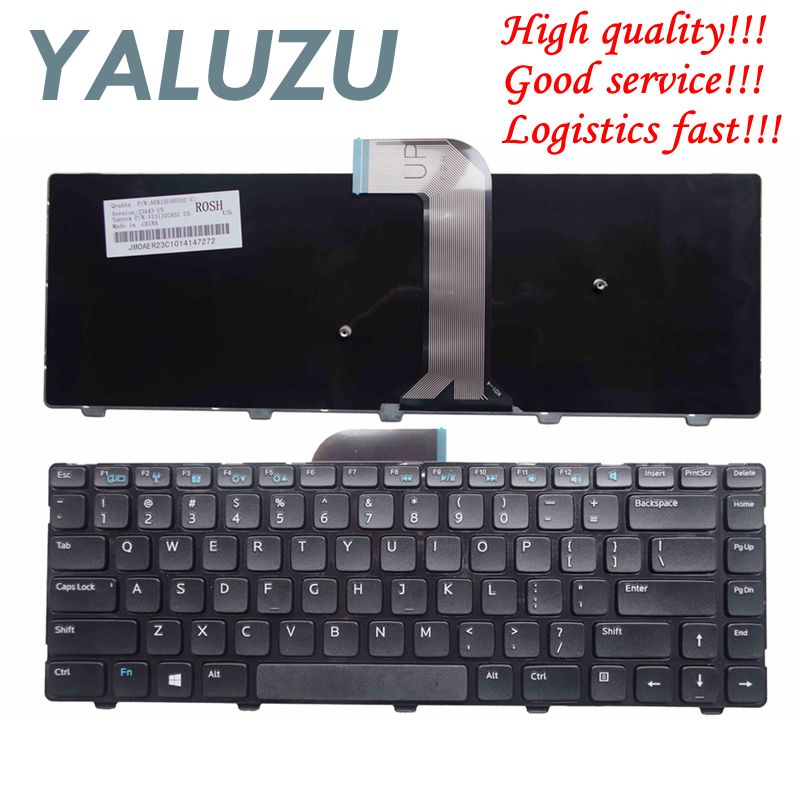 For Dell Inspiron 14 14R 3421 5421 Vostro 2421 14 3437 14R 5437 15Z-5523 M431R MP-12F7 Keyboard US QWERTY English