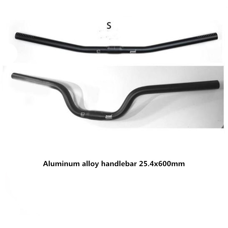 José Kuosac-Manillar tipo S para bicicleta, mango de Golondrina, aleación de aluminio, 25,4x600mm, para bmx, brompton, birdy