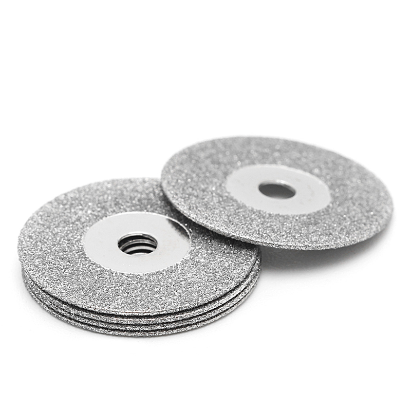 Diamant Zaagschijf Set - 5 Stuks - 20-30mm - Dremel Accessoire - Vernikkeld Staal