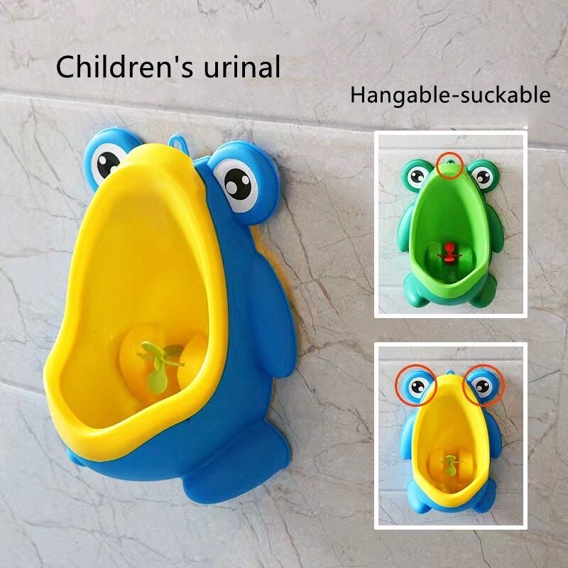 Urinoir mural pour enfants, dessin animé grenouille, urinoir pour garçons, entraînement debout