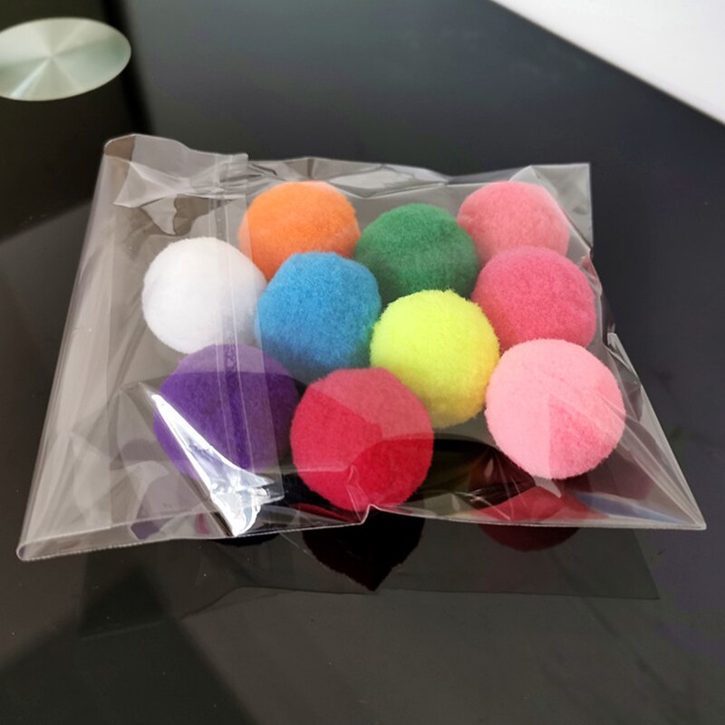 Mini balle molle de polyester de peluche de bout droit de boules de Golf pour le Golf/formation de Tennis: 10PCS 15-30CM