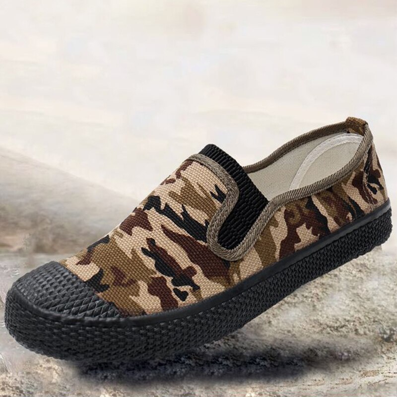 Chaussures de Camouflage classiques à enfiler pour hommes, chaussures antidérapantes, confortables, légères, à la , pour homme, grande taille, collection chaussures décontractées