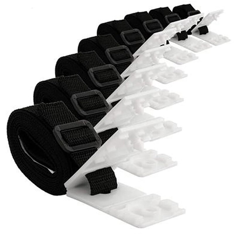 Pool Solar Cover Reel Attachment Straps Set for in Ground Swimming Pool Solar Blanket Cover Reels Straps: Default Title