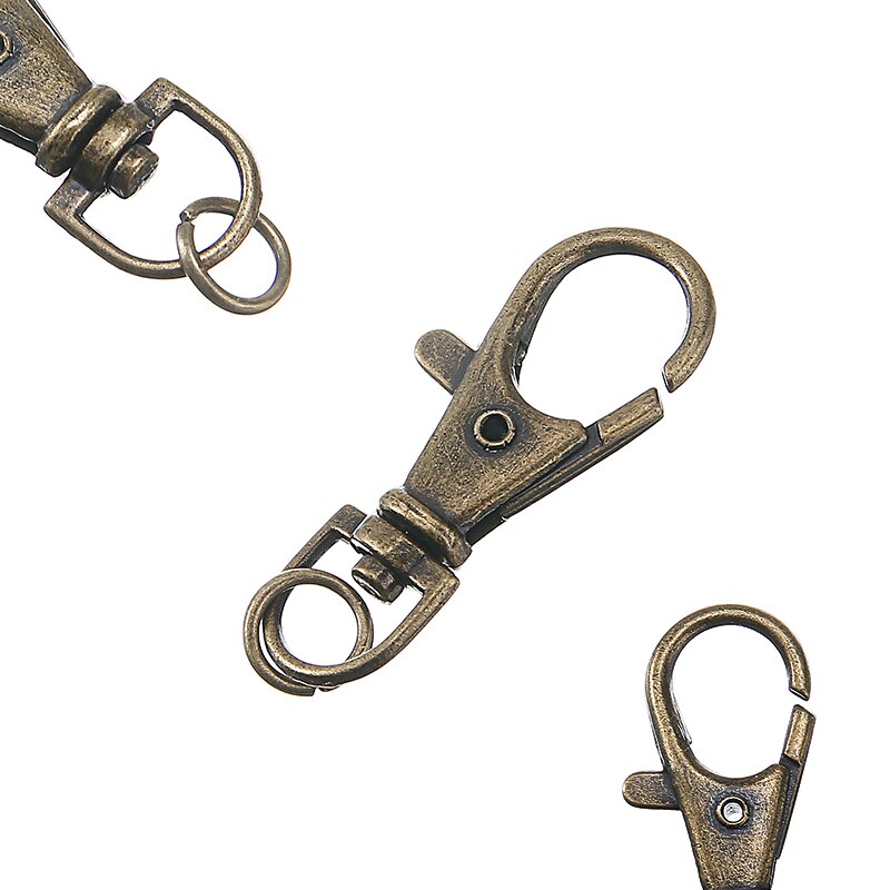 Alu lommeur kæde detail lommeur holder halskæde kæde antikke håndværksdele bronze/sølv vintage stil 5 farve