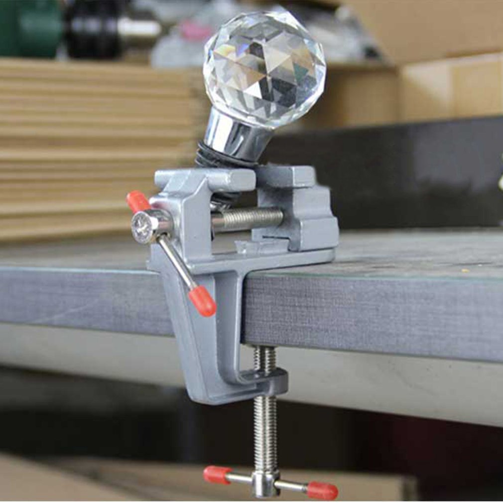 Pinie Mobile Worktable - Inklapbare werktafel met bankschroef! - Een