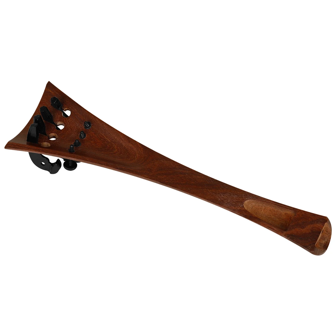 Cello 4/4 String Plate Mahogany Tailpiece Durable One-piece Cello String Plate Strong String Instruments Cello Fiddle Parts