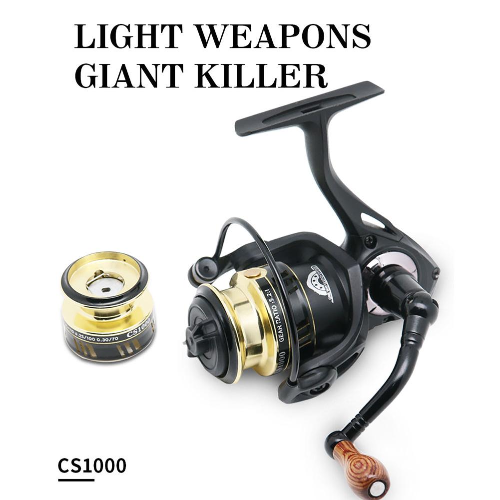 Spinning Fishing Reel 1000 separate deep spool Metal Coil Spinning Reel Boat Rock Fishing Wheel
