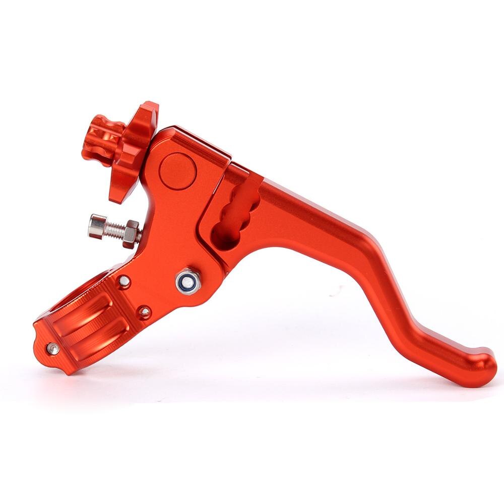 CNC Motorrad Stunt Kupplung Hebel Pull Kabel System Für Suzuki TL1000R SV1000 SV650 DL1000/650 V-Strom DL 650 GSX650F TL1000S: Orange N