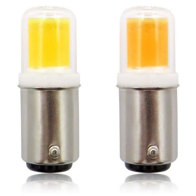 Ba15D Led Gloeilamp 5W AC DC 12V Niet-Dimmen 500 Lumen Cob 1511 Led Lamp Wit warm Wit Voor Kroonluchter Naaimachine