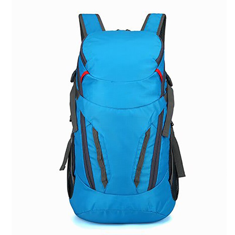 Lightweight Portable Foldable Backpack Waterproof Backpack Folding Bag Ultralight Outdoor Pack for Unisex Travel Hiking X228D: Blue 1