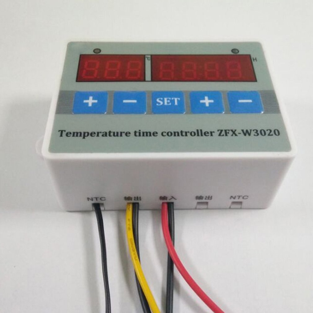 ZFX-W3020 LCD Digital Display Digital Intelligent Temperature Time Controller Thermostat Timer Switch Module