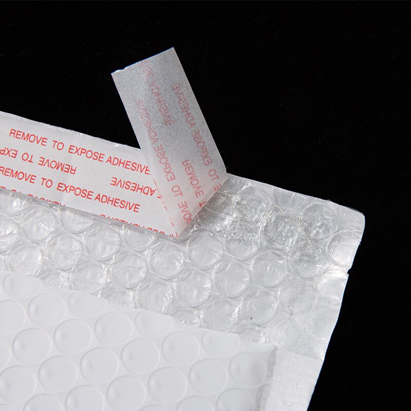 100Pcs Bubble Mailers Pearl White Plastic Bubble Envelope Business Packaging Bags With Bubble Padded Envelope
