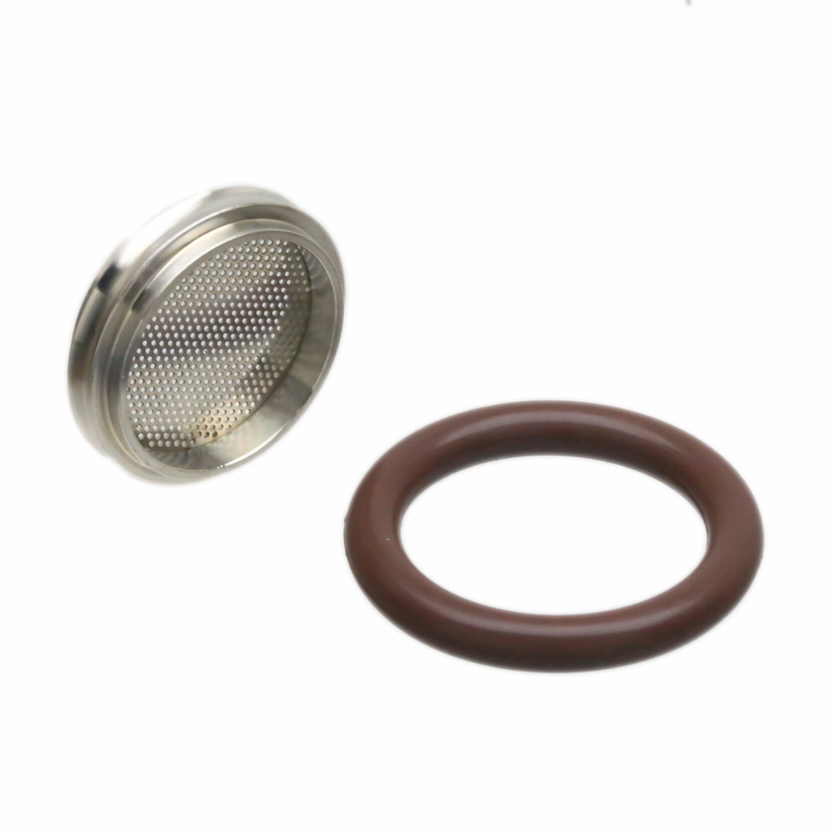 ISO-KF25 NW/KF-25 Vacuum flange Fitting SS304 Centering + FKM O-Ring with screen plate Stainless Steel 304