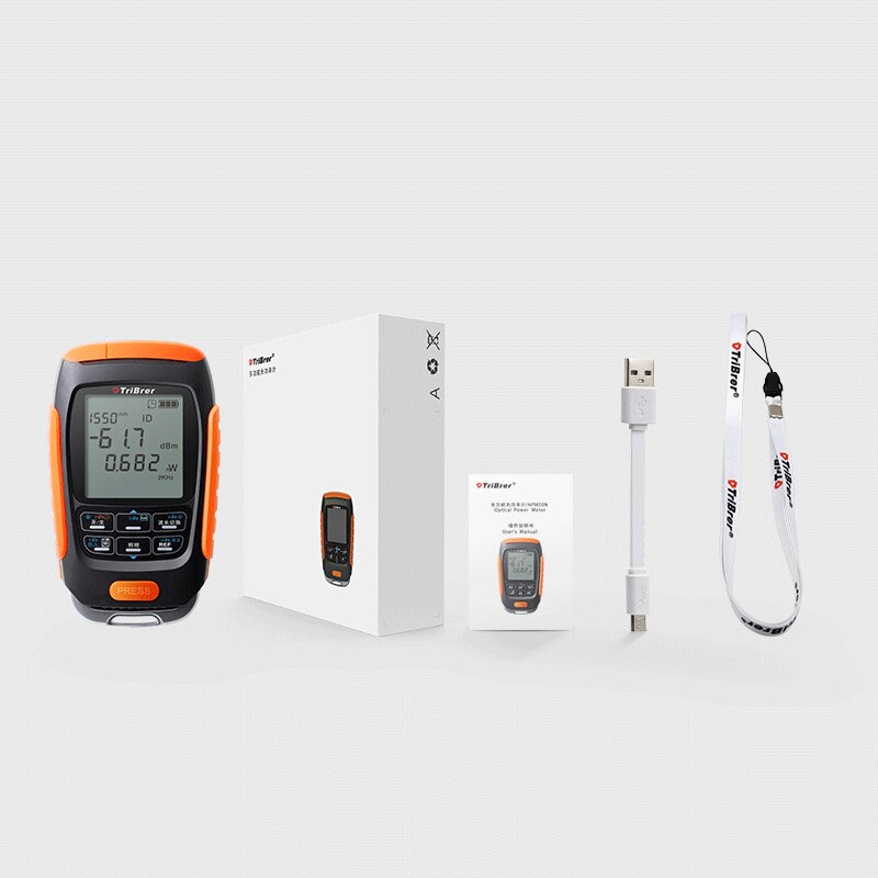4in1 Li-lion Battery Optical Power Meter Visual Fault Locator Network Cable Test optical fiber tester 5km 15km VFL