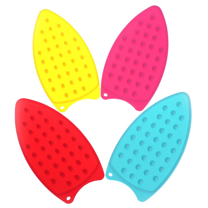 1PC Silicone Iron Safe Surface Iron Stand Mat Rest Ironing Pad Insulation Boards Protection Rest Pad Mat