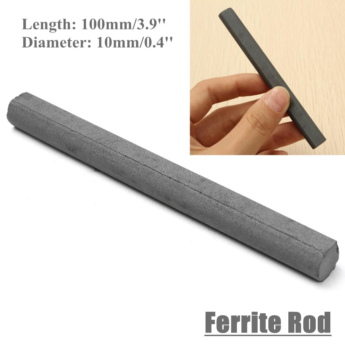 10cm Ferrite Rod Bar Loopstick Ferrite Magnet For Crystal Radio Antenna Aerial Crystal AM