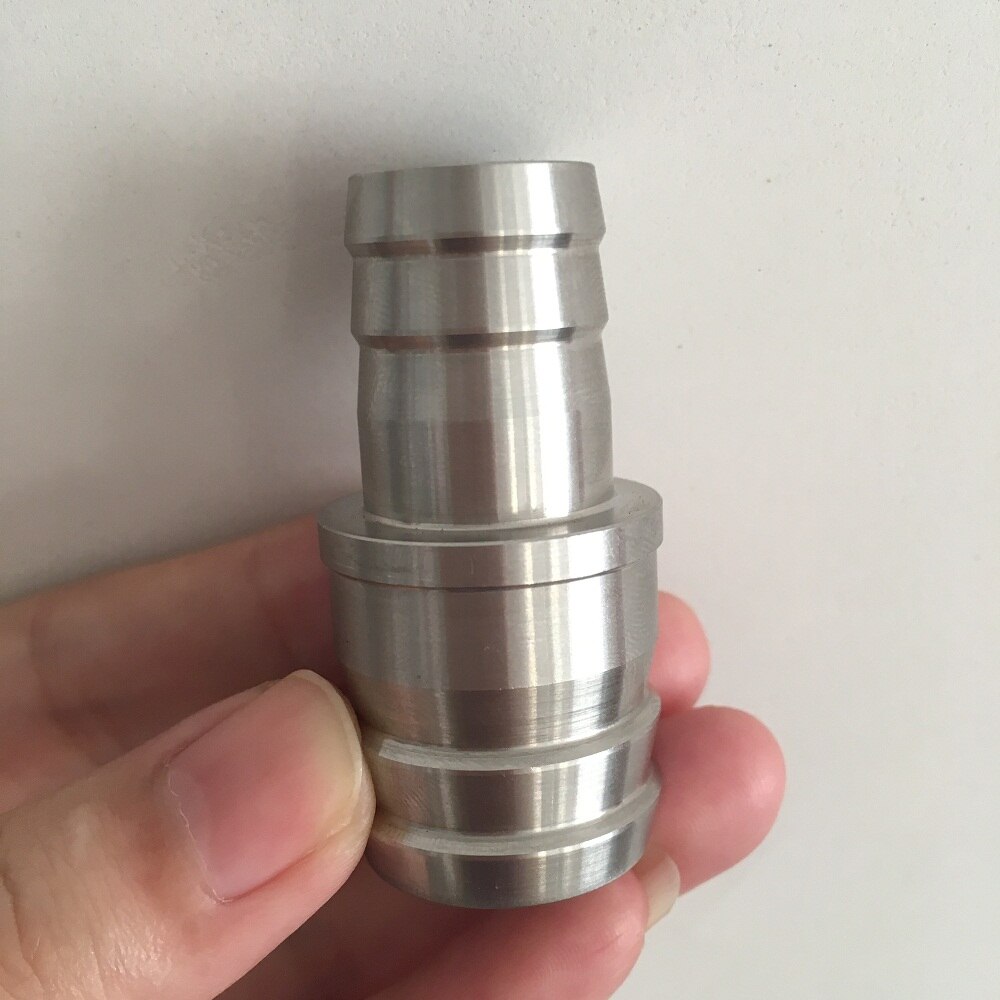 Aquarium roestvrij staal 16mm to 22mm slangadapter waarde  co2 luchtslang connector converter aquarium waterleiding verbindingsset