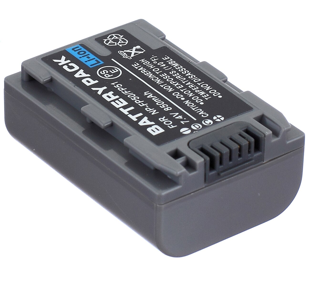 Battery Pack for Sony DCR-HC16E, HC17E, HC18E, HC19E, HC20E, HC21E, HC22E, HC23E, HC24E, HC26E, HC27E, HC28E Handycam Camcorder