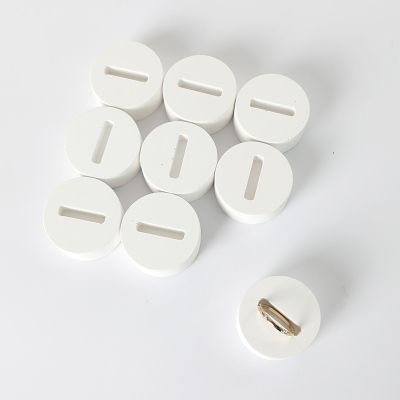 White Gypsum Ring Display Holder Jewelry Display Stand Ring Display Rack