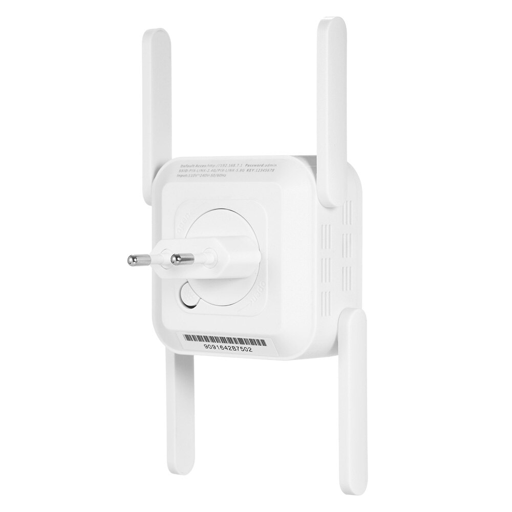 WiFi Repeater WiFi Range Extender Wireless Repeater APModes/Dual Band 2.4G(up to 300Mbps) 5G(up to 867Mbps)/4 Antennas