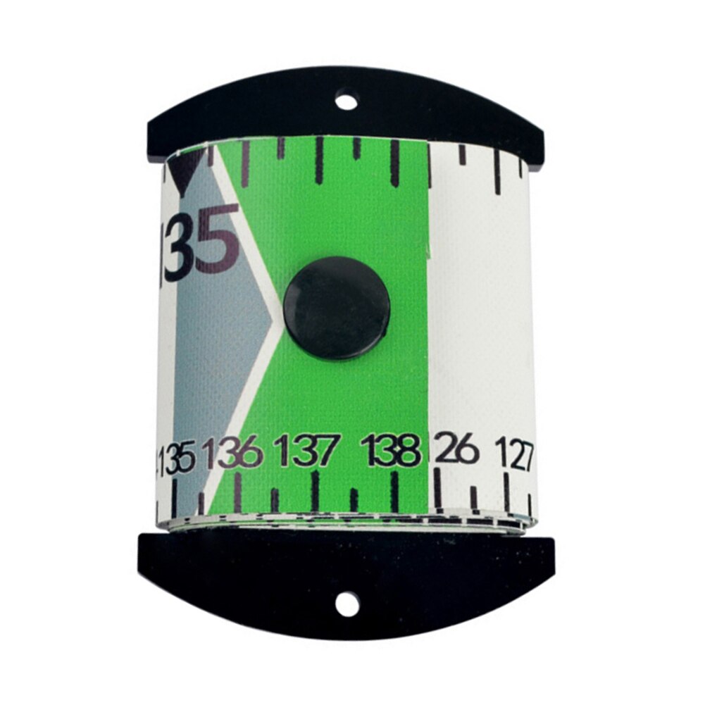 PVC précis poisson mesure règle mesure ruban jauge extérieur Portable facile pêche transport pour carpe matériel de pêche: green