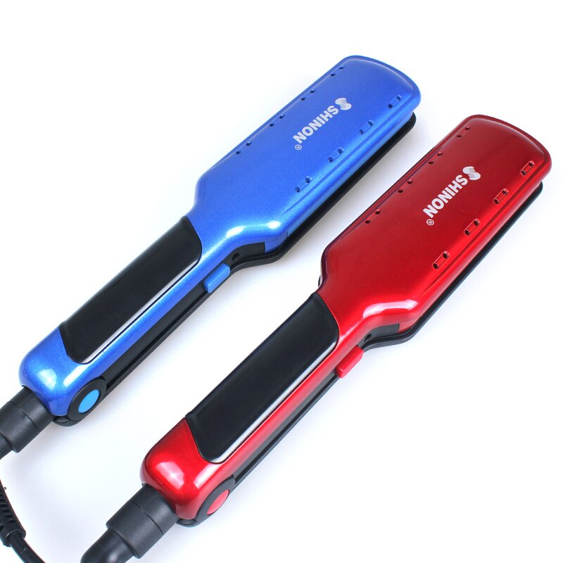 2 in 1 Hair Splint Curly Hair Straightener Multifunction Electric Magic Curler Automatic Curling Iron Hair Straightener Brush