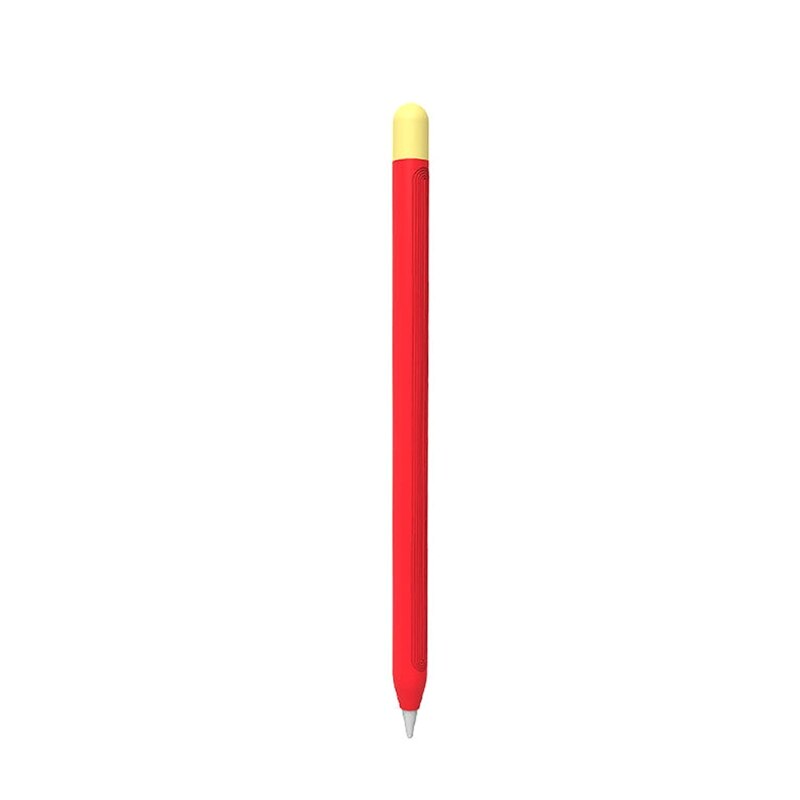 Para apple pencil 2 caso capa tablet caneta caso ipad caneta protetora pele macia silicone ponta capa titular tablet caneta de toque x6ha