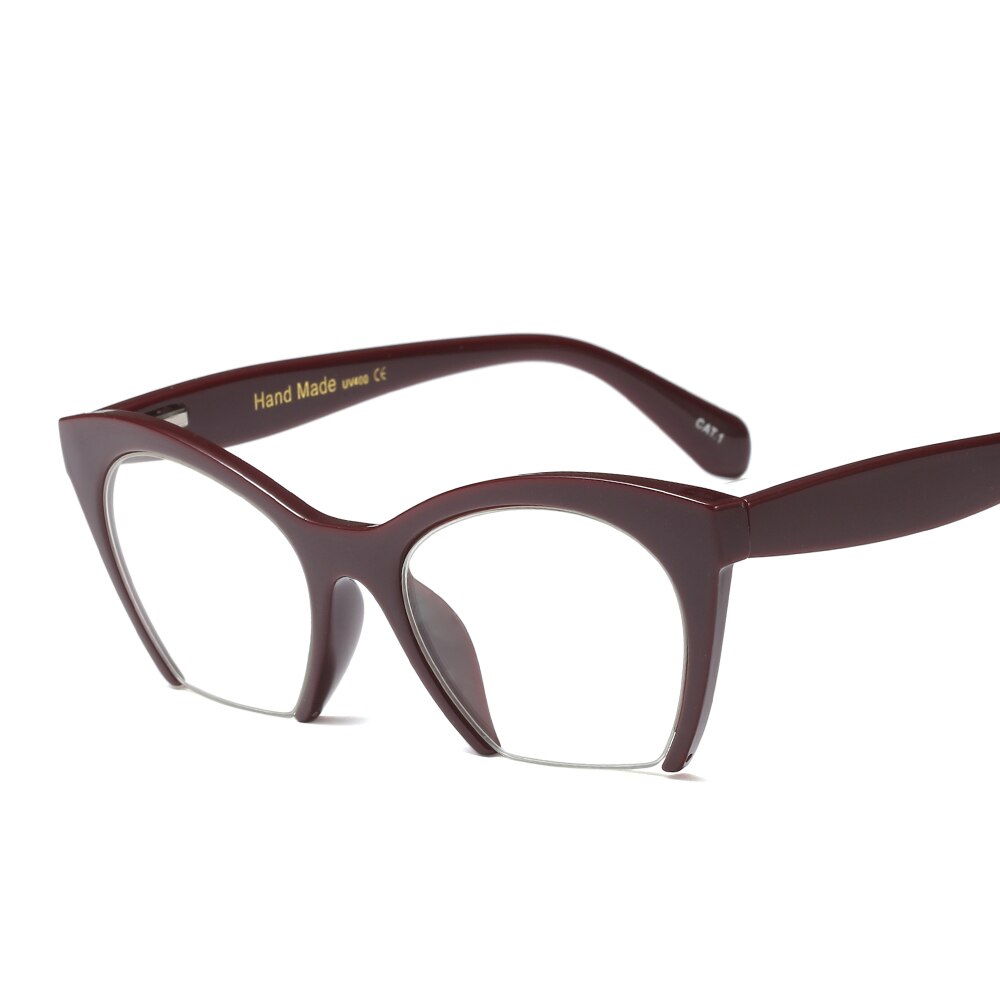 MARC WOMEN MEN Reading Optical Plain Transparent spectacles Frames glasses Clear Oculos Literature and art retro Plastic 97651: C1